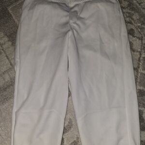 Women's White Softball Pants
